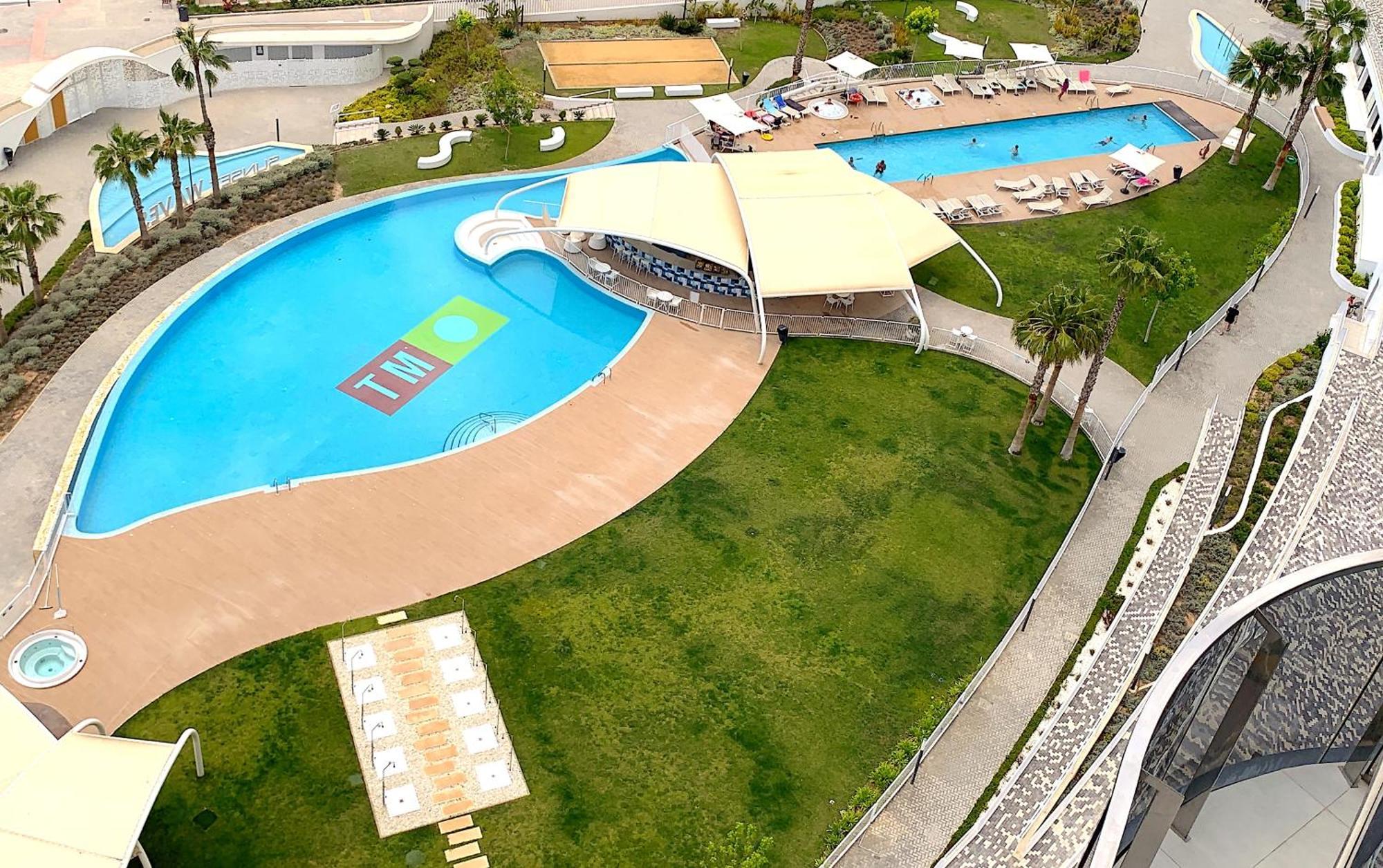 Lujoso Apartament Con Impresionantes Vistas Al Mar Benidorm Dış mekan fotoğraf